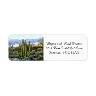 Etiqueta Scottsdale Succulent Sunset