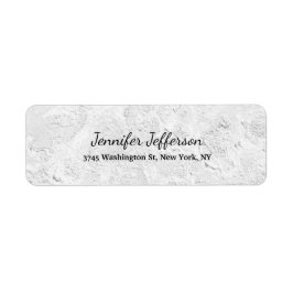 Etiqueta Script de Manuscrito em Parede de cinzas - Comum C