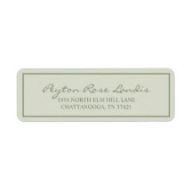 Script Verde Elegante do Sage Moderno