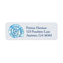 Etiqueta Seashell Beach