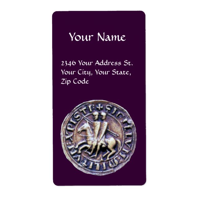 ETIQUETA SELO DO MODELO KNIGHTS (Frente)