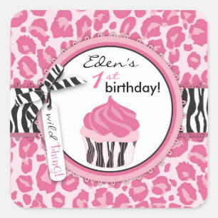 Etiqueta selvagem 2 do cupcake PC
