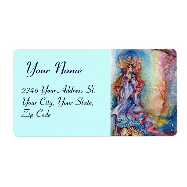 Etiqueta SENHORA DO LAGO, Mágica e Mistério (Frente)