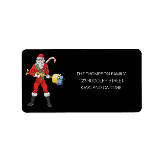 Etiqueta Serviço de Entrega do Papai Noel