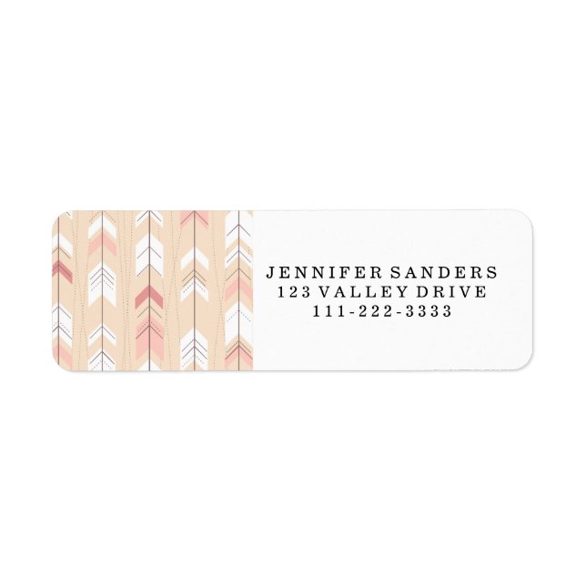 Etiqueta Setas Tribais (Frente)