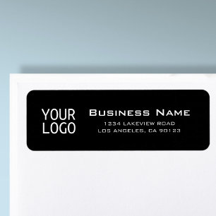 Etiqueta Seu Na moda de logotipo Endereço de devolução pret