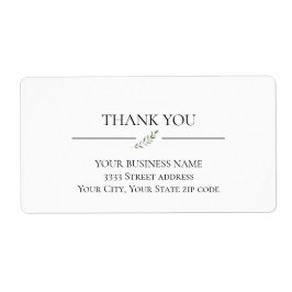 Etiqueta Seu nome comercial Endereço Produto Simples Elegan