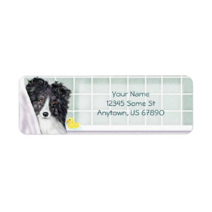 Etiqueta Sheltie Bath Bi Black Labels
