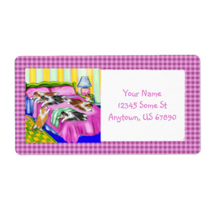 Etiqueta Sheltie Pink Comfort