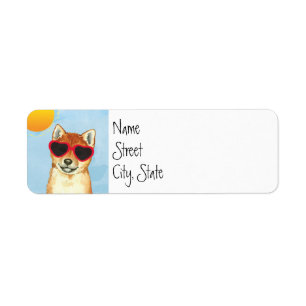 Etiqueta Shiba Inu