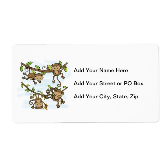 Etiqueta Shine Mackey (Frente)