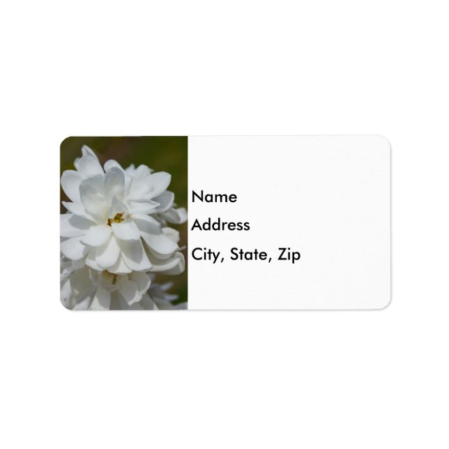 Etiqueta Silky Magnolia (Frente)