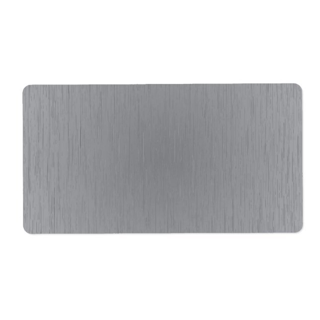 Etiqueta Silver Metal (Frente)