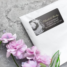 Etiqueta Símbolo do instrutor de meditação Yoga Black Silve