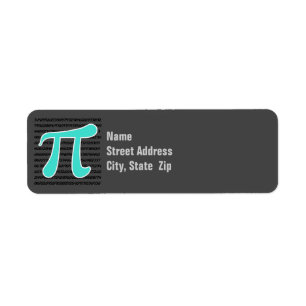Etiqueta Símbolo Turquesa, Blue-Green Pi