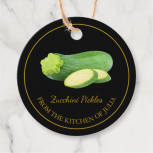 Etiqueta Simples de Pickles de Pickles Homemade