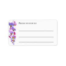 Simples Purple Floral Watercolor