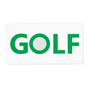 Etiqueta Sinal de golfe