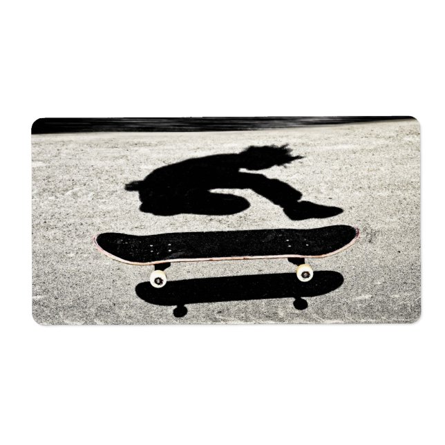Etiqueta skateboard sanduíche (Frente)