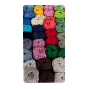 Etiqueta Skeins do fio