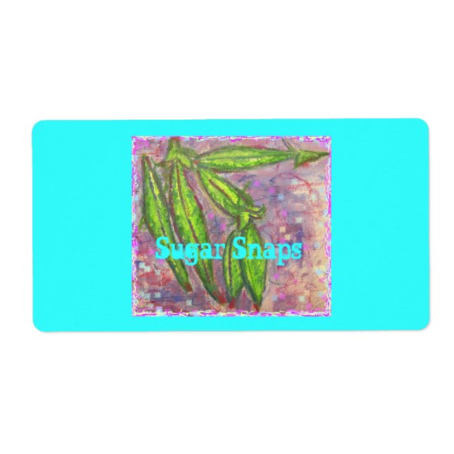 Etiqueta Snaps de Açúcar (Frente)