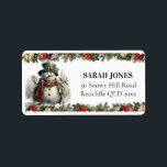 Etiqueta Snowman Cute Christmas deseja guardanapo<br><div class="desc">Snowman Cute Watercolor O Natal Deseja Conveniência é a chave durante esta estação movimentada! Visite nossa loja Zazzle para explorar a coleção completa de Snowman Cute Watercolor Christmas Wish. Com apenas alguns cliques, você pode ter esses designs deliciosos entregues diretamente à sua porta. Se precisar de mais alguma personalização, por...</div>
