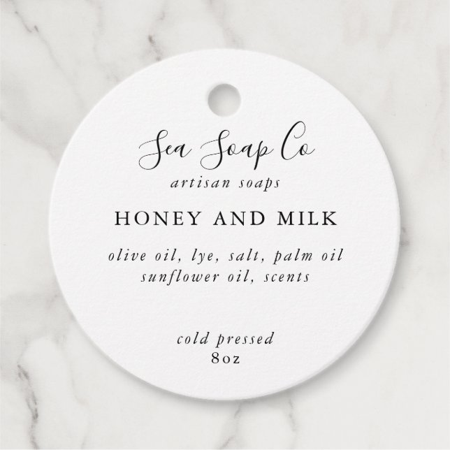 Etiqueta Soap (Frente)