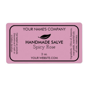 Etiqueta Soapmaking moderno feito sob encomenda do sabão o