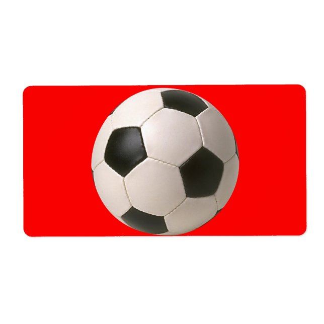Etiqueta Soccerball (Frente)