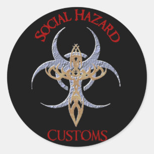 Etiqueta social do perigo