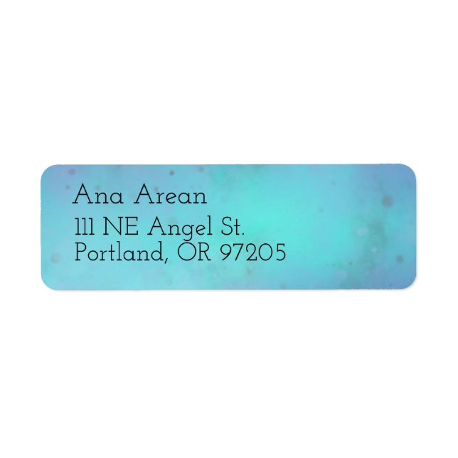 Etiqueta Sonho azul (Frente)