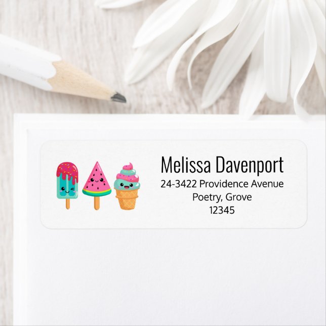 Etiqueta Sorvete Yummy Trio Summer Vibe (Insitu)