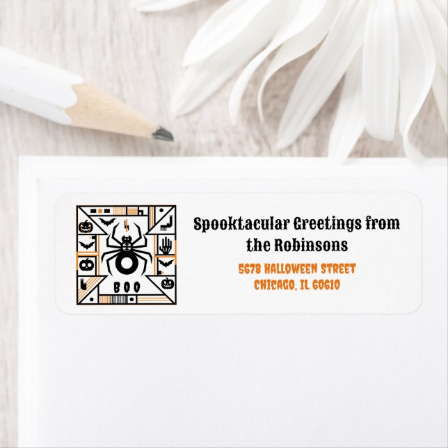 Etiqueta spooktacular halloween (Insitu)
