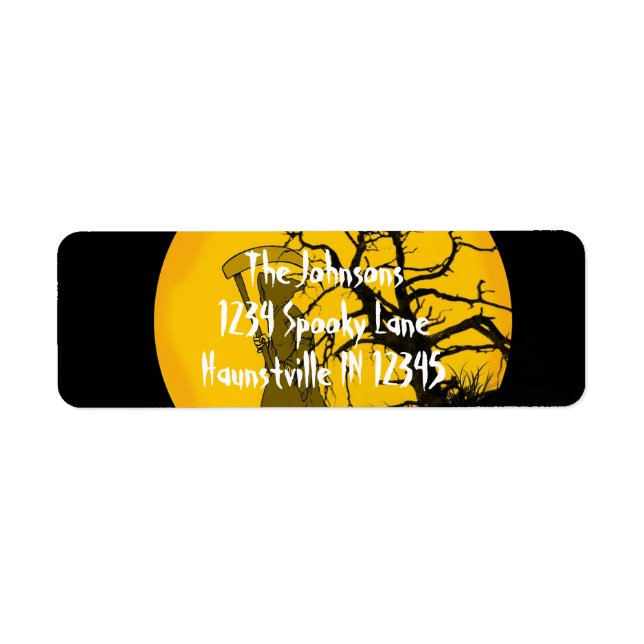 Etiqueta Spooky (Frente)
