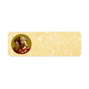 Etiqueta SS. Pergaminho de Cyril & Methodius (M 001)