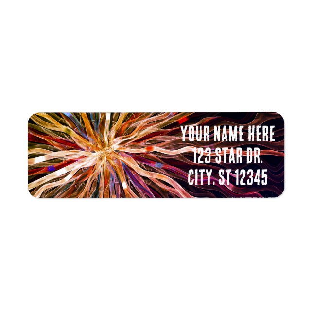 ETIQUETA STAR RIBBON (Frente)