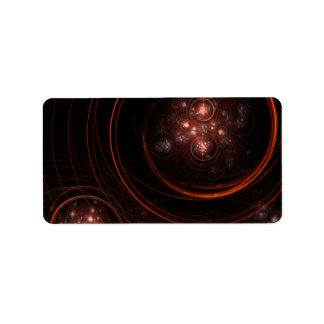 Etiqueta Starlight Abstrato Art