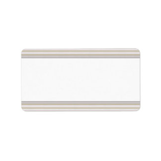 Etiqueta Striped Pattern • Blank