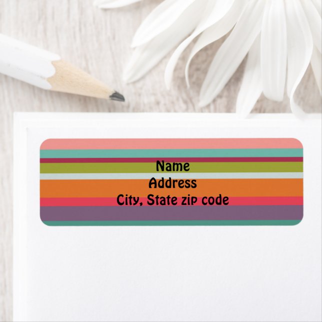 Etiqueta Stripes Horizontais (Insitu)