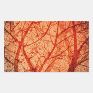 etiqueta suja da floresta