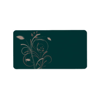 Etiqueta Sujidade Floral