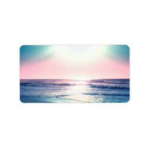 Etiqueta Summer Sea Sunset Tropical Beach Photo