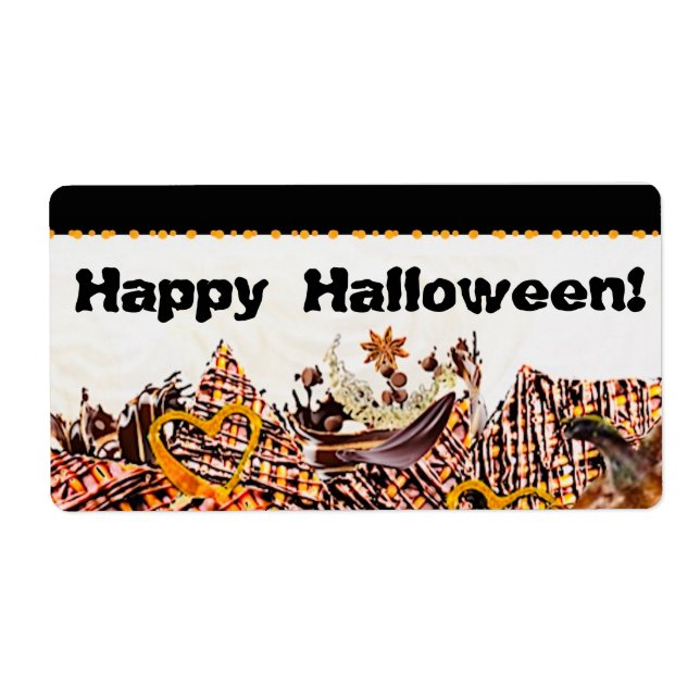 ETIQUETA SUNS! RAIO DE SOL! FELIZ HALLOWEEN! :) (Frente)