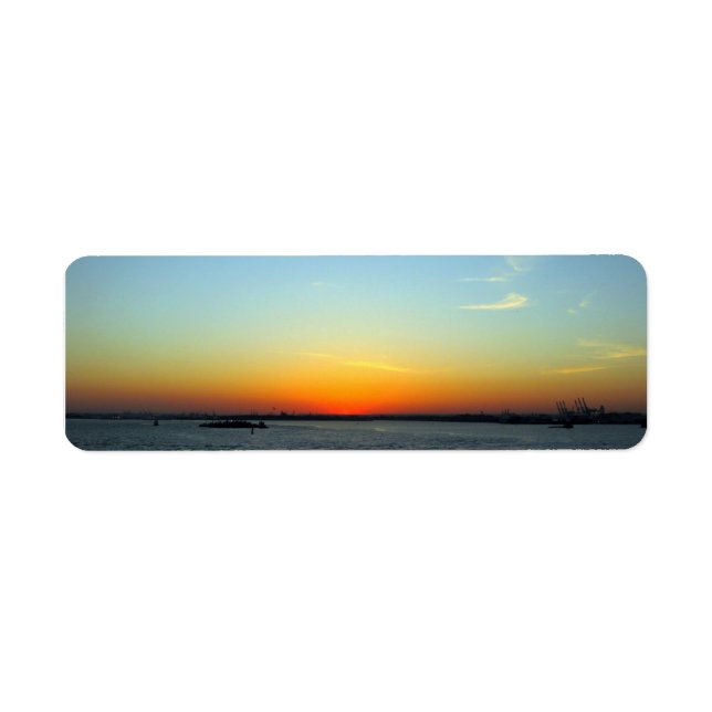 Etiqueta Sunset (Frente)