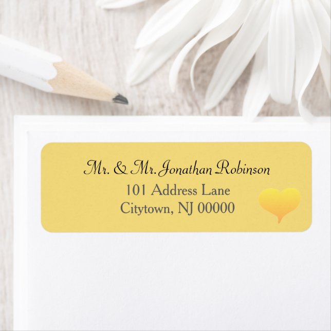 Etiqueta Sunset Heart Mellow Yellow Black (Insitu)