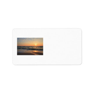 Etiqueta Sunset, Praia e Nuvens