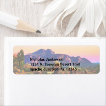 Supertition Mountain Arizona Desert Scenery