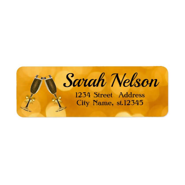 Etiqueta surpreendente, Legal e Dourada (Frente)