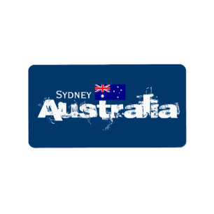 Etiqueta Sydney, Austrália Labels