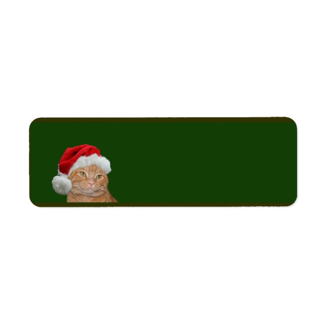 Etiqueta Tabuleiro laranja Natal (Frente)